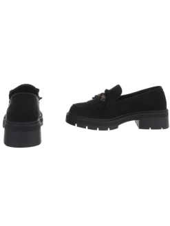 Halbschuh in Schwarz