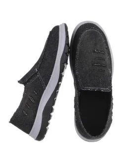 Halbschuh in Schwarz und Grau