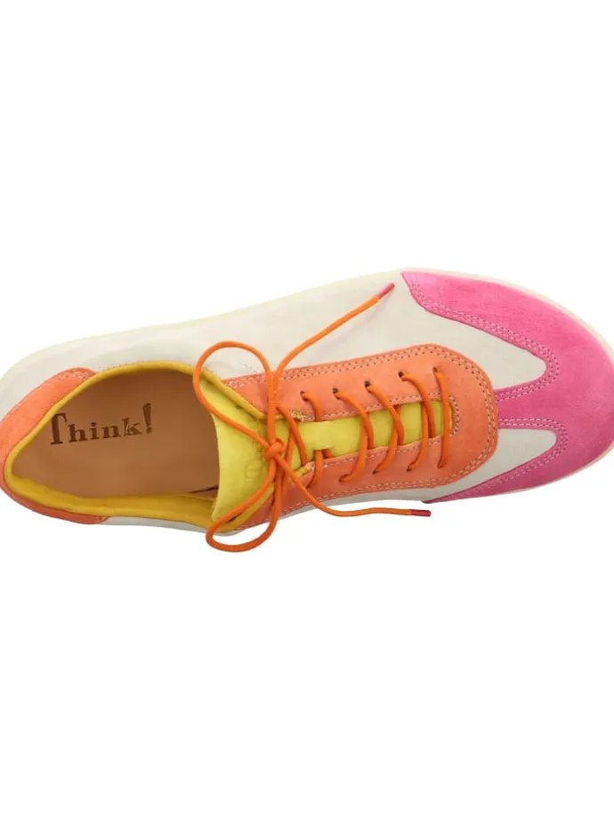 Halbschuh NATURE in Fuxia/Kombi