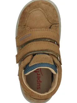 Halbschuhe in Braun/Blau