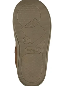 Halbschuhe in Braun/Blau