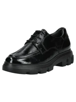 Halbschuhe in Schwarz Lack