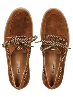 Halbschuhe in Toffee