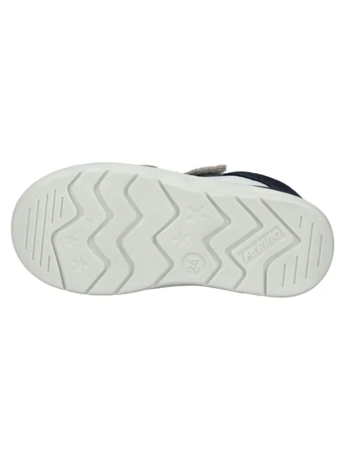 Halbschuhe in Weiß/Grau