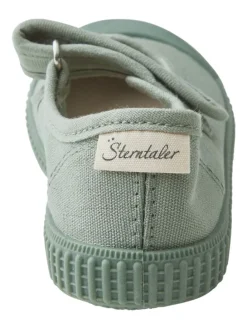 Halbschuhe uni in grün