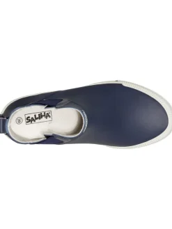 Halbstiefel Momo in dunkelblau/weiß