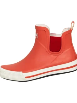 Halbstiefel Momo in rot/weiß