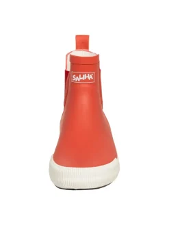 Halbstiefel Momo in rot/weiß