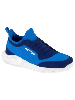Hallen-Sport-Schuhe Kourtfly Kids in blau/weiß