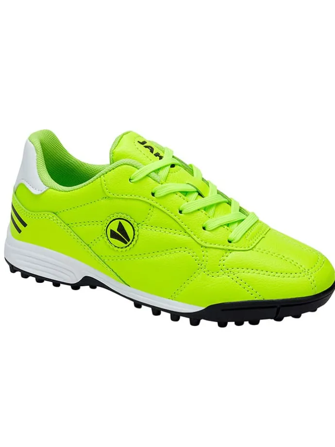 Hartplatz-Fußballschuhe "Signature" in Neongrün