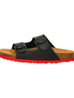 Hausschuh "Bioline Kids" in Schwarz