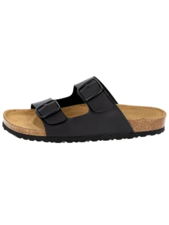 Hausschuh "Bioline Man" in Schwarz