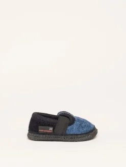 Hausschuh Bobby UNI in jeansblau/nachtblau