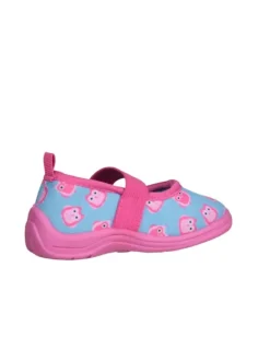 Hausschuh Eulen in Türkis