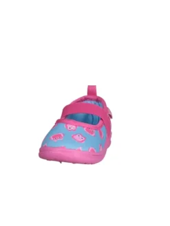 Hausschuh Eulen in Türkis