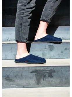Hausschuh Grainau in inkblue