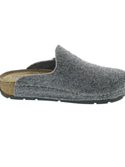 Hausschuh Grau