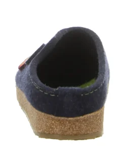 Hausschuh in blau