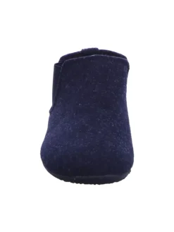 Hausschuh in blau