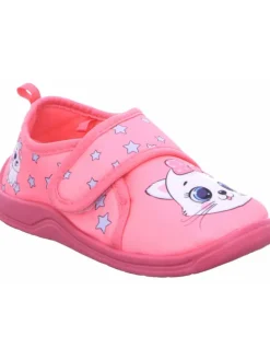 Hausschuh in fuchsia