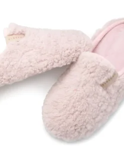 Hausschuh in rosé