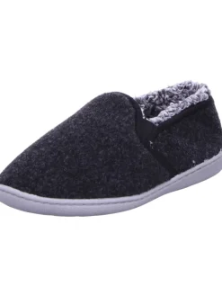 Hausschuh in schwarz