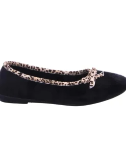 Hausschuh in schwarz