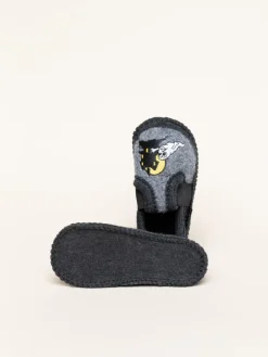 Hausschuh LM Bobby Gespenst in grau