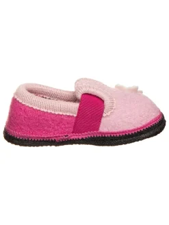 Hausschuhe "Blume" in Rosa/ Pink