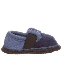 Hausschuhe "Bobby" in Dunkelblau