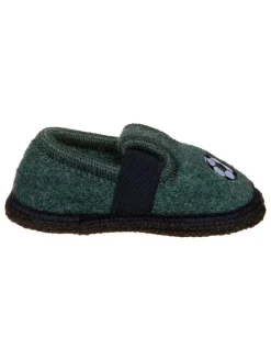 Hausschuhe "Bobby" in Grün