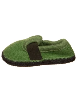 Hausschuhe "Bobby" in Grün