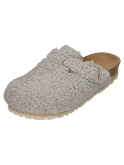 Hausschuhe CLOQ CURLY in grau