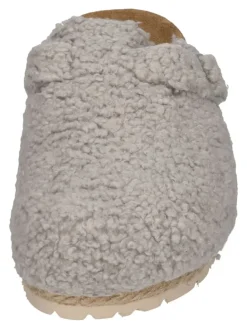Hausschuhe CLOQ CURLY in grau