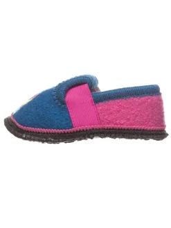 Hausschuhe "Einhorn" in Blau/ Rosa