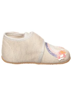 Hausschuhe "Einhornzauber" in Beige