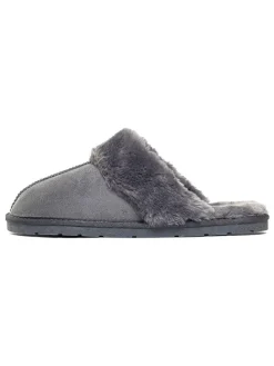 Hausschuhe "Emefa" in Grau
