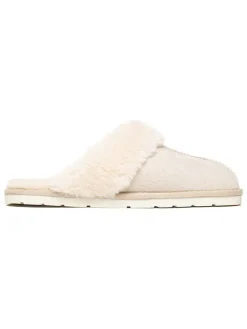 Hausschuhe "Emesta" in Creme