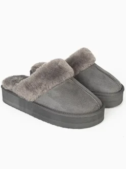 Hausschuhe "Emesta" in Grau