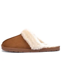 Hausschuhe "Emesta" in Hellbraun