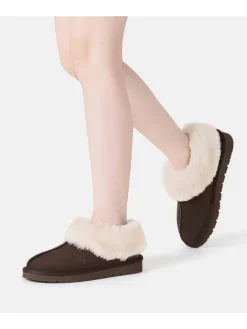 Hausschuhe Ibis in Schokolade