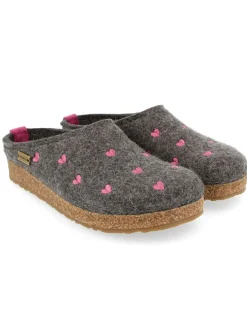 Hausschuhe in Anthrazit