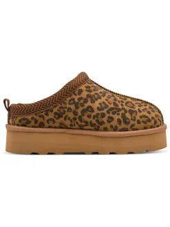 Hausschuhe in Braun/ Hellbraun