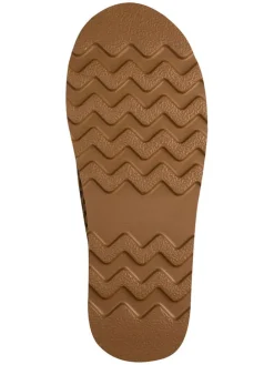 Hausschuhe in Braun/ Hellbraun