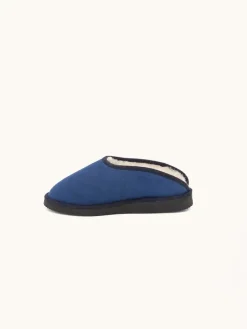 Hausschuhe in Dunkelblau