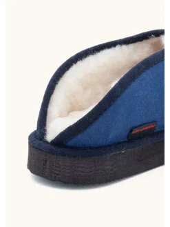Hausschuhe in Dunkelblau