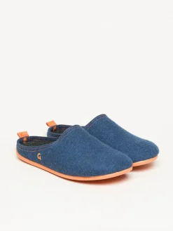 Hausschuhe in Dunkelblau