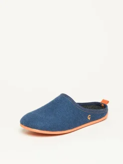 Hausschuhe in Dunkelblau