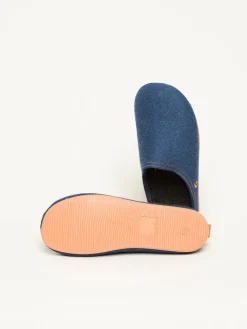 Hausschuhe in Dunkelblau