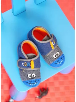 Hausschuhe in Dunkelblau